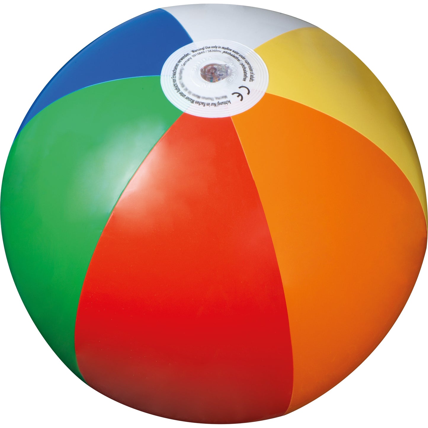 Strandball in multicolor MAURO