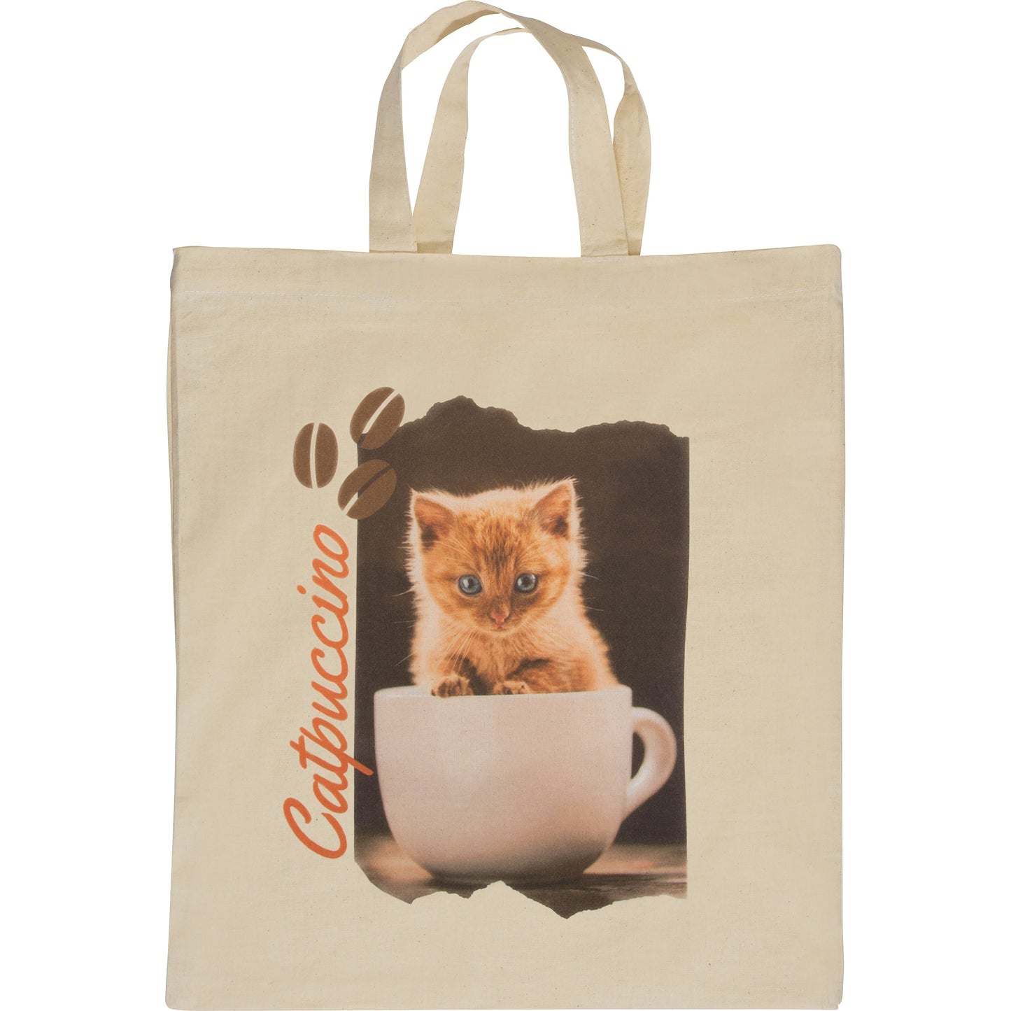 Baumwolltasche mit kurzen Henkeln REBECA