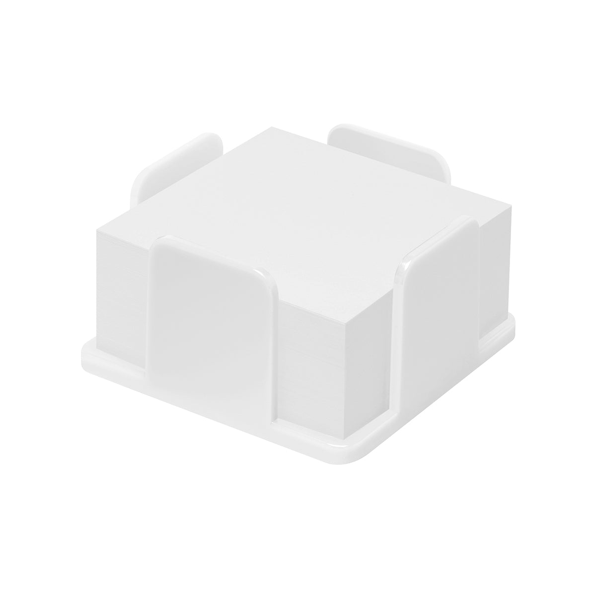 Zettelbox, dickwandig "Theta" weiß