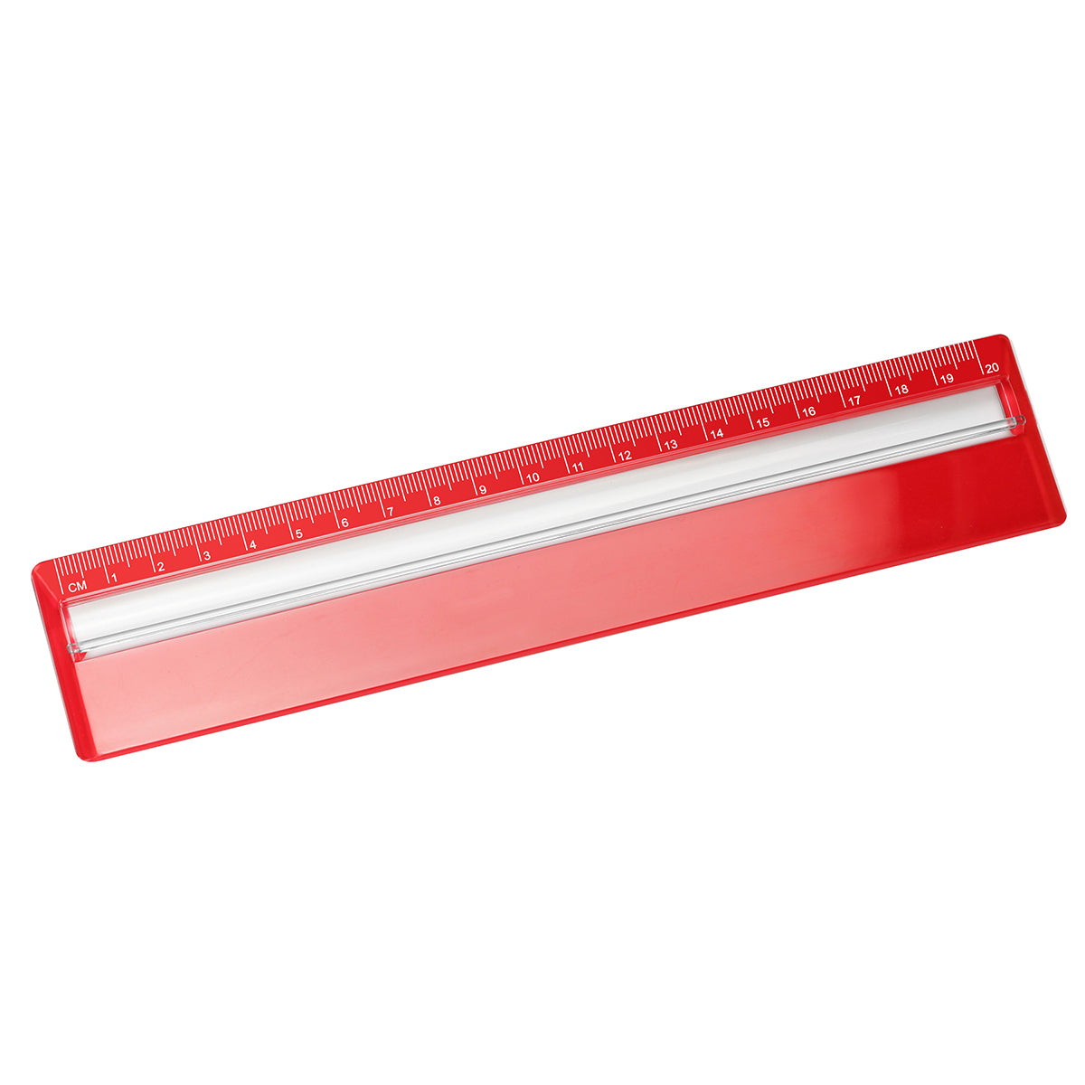 Lineal mit Zeilenlupe rot