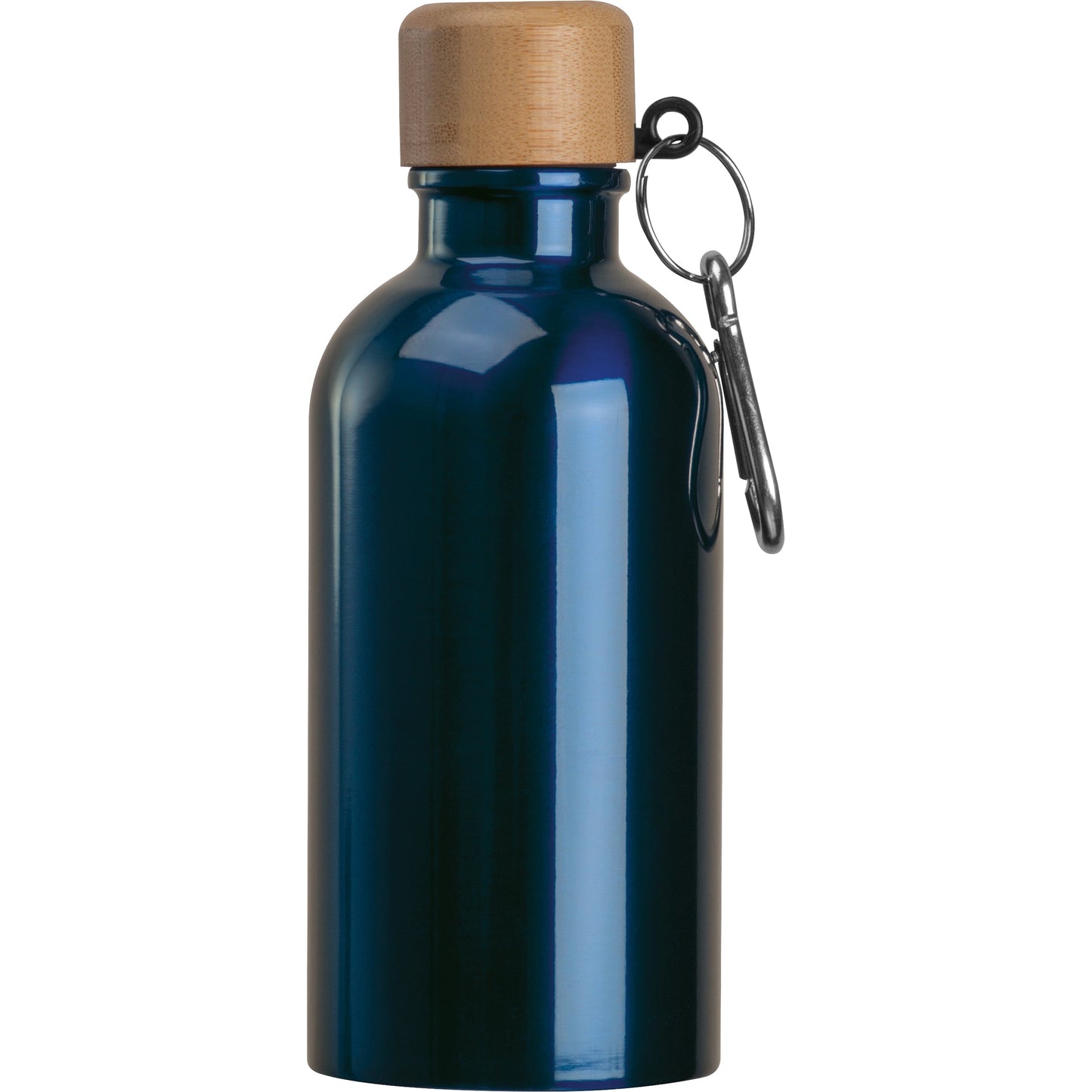 Edelstahltrinkflasche mit Karabiner, 400ml MARILYN