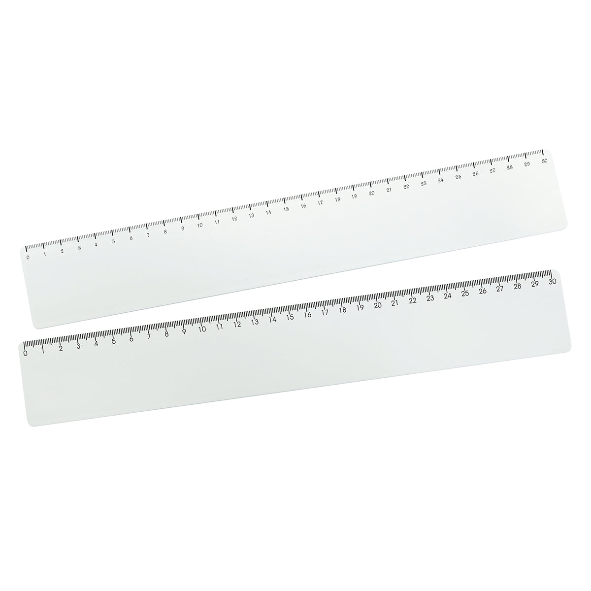 Lineal "Maxi" 30 cm weiß