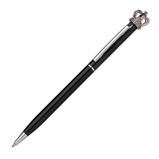 Kugelschreiber aus Metall mit Krone DYLAN