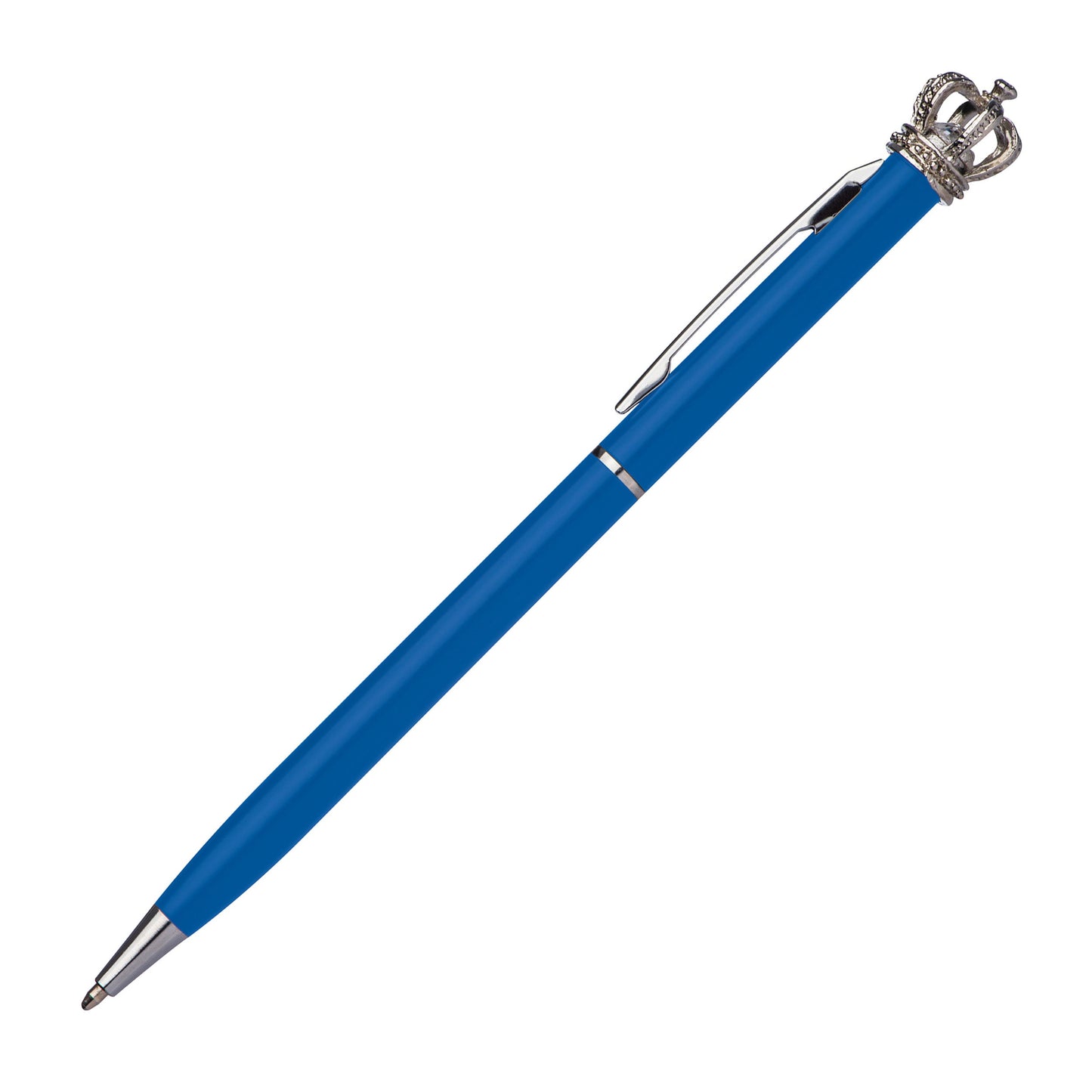 Kugelschreiber aus Metall mit Krone DYLAN