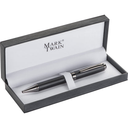 Mark Twain Kugelschreiber aus Metall MARCOS