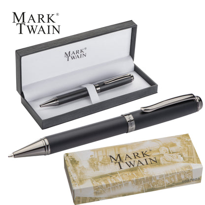 Mark Twain Kugelschreiber aus Metall MARCOS