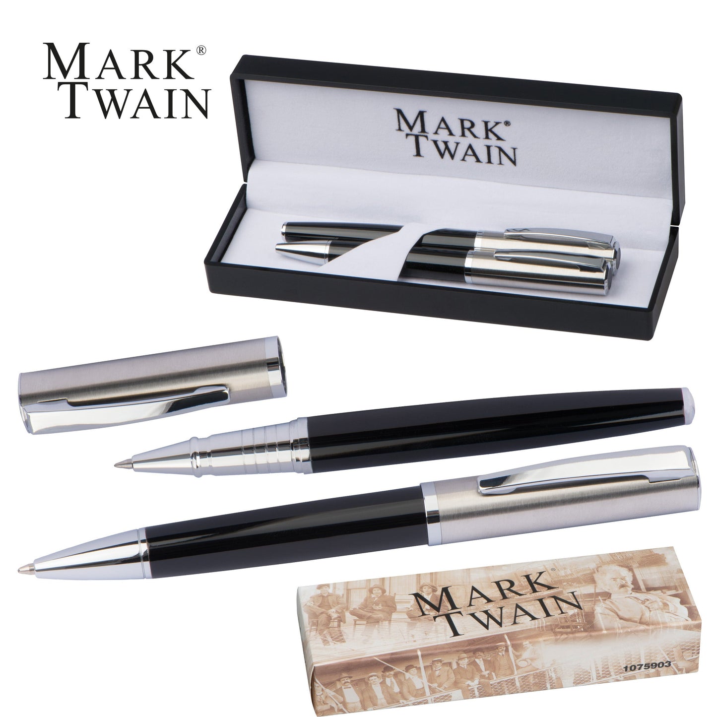Mark Twain Schreibset OSKAR
