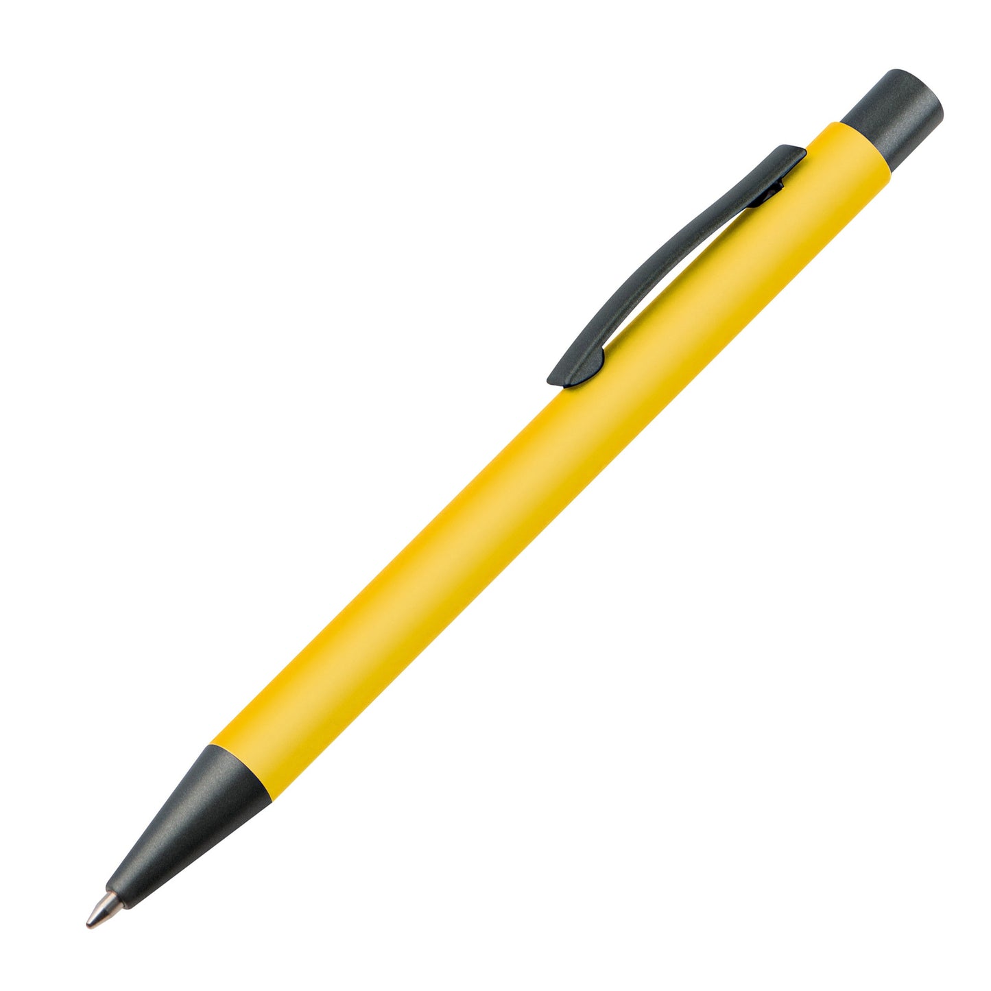 Matter Kugelschreiber mit Metallclip MIKOLAJ