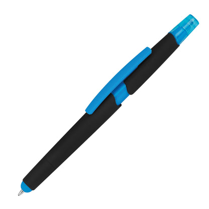 Kugelschreiber mit Textmarker und Touchfunktion EMMETT