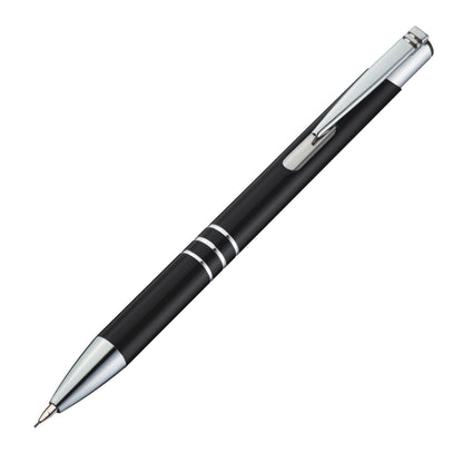 Schreibset mit Kugelschreiber und Druckbleistift aus Metall KELLY