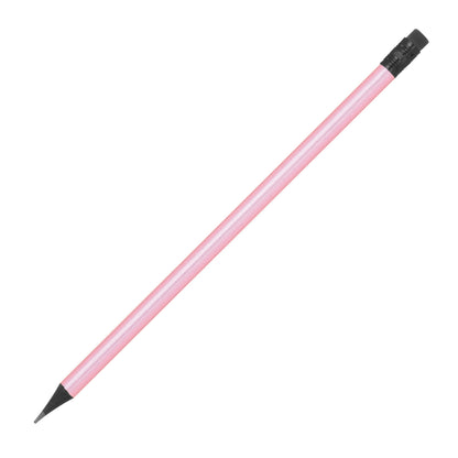 Bleistift mit Radiergummi in Metallic-Farben JAMES