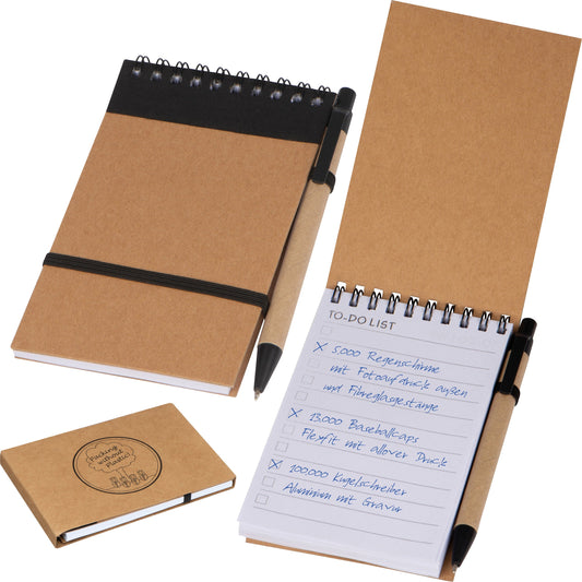 Ringbuch mit Kugelschreiber und "To do Liste" EUGENIO