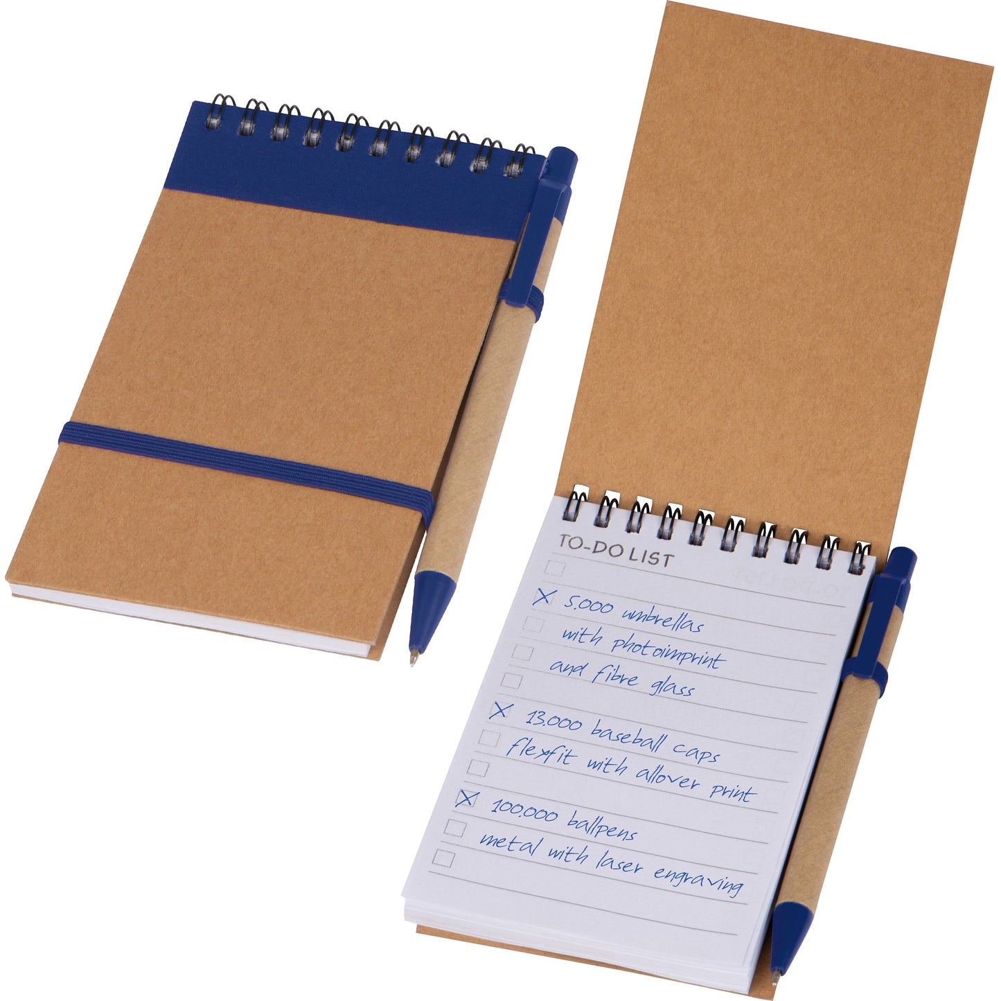 Ringbuch mit Kugelschreiber und "To do Liste" EUGENIO