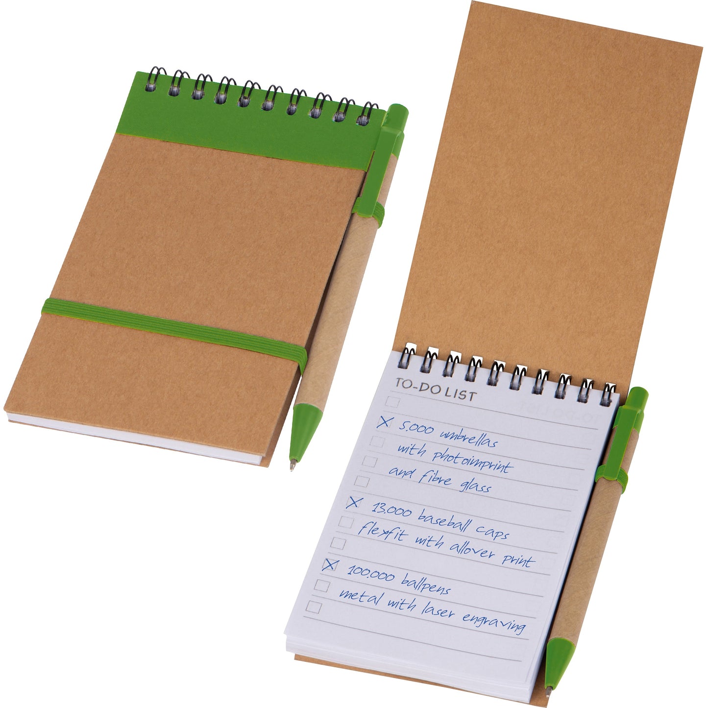 Ringbuch mit Kugelschreiber und "To do Liste" EUGENIO
