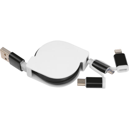 Ausziehbares Ladekabel 3in1 NICO