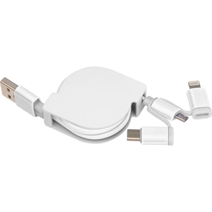 Ausziehbares Ladekabel 3in1 NICO