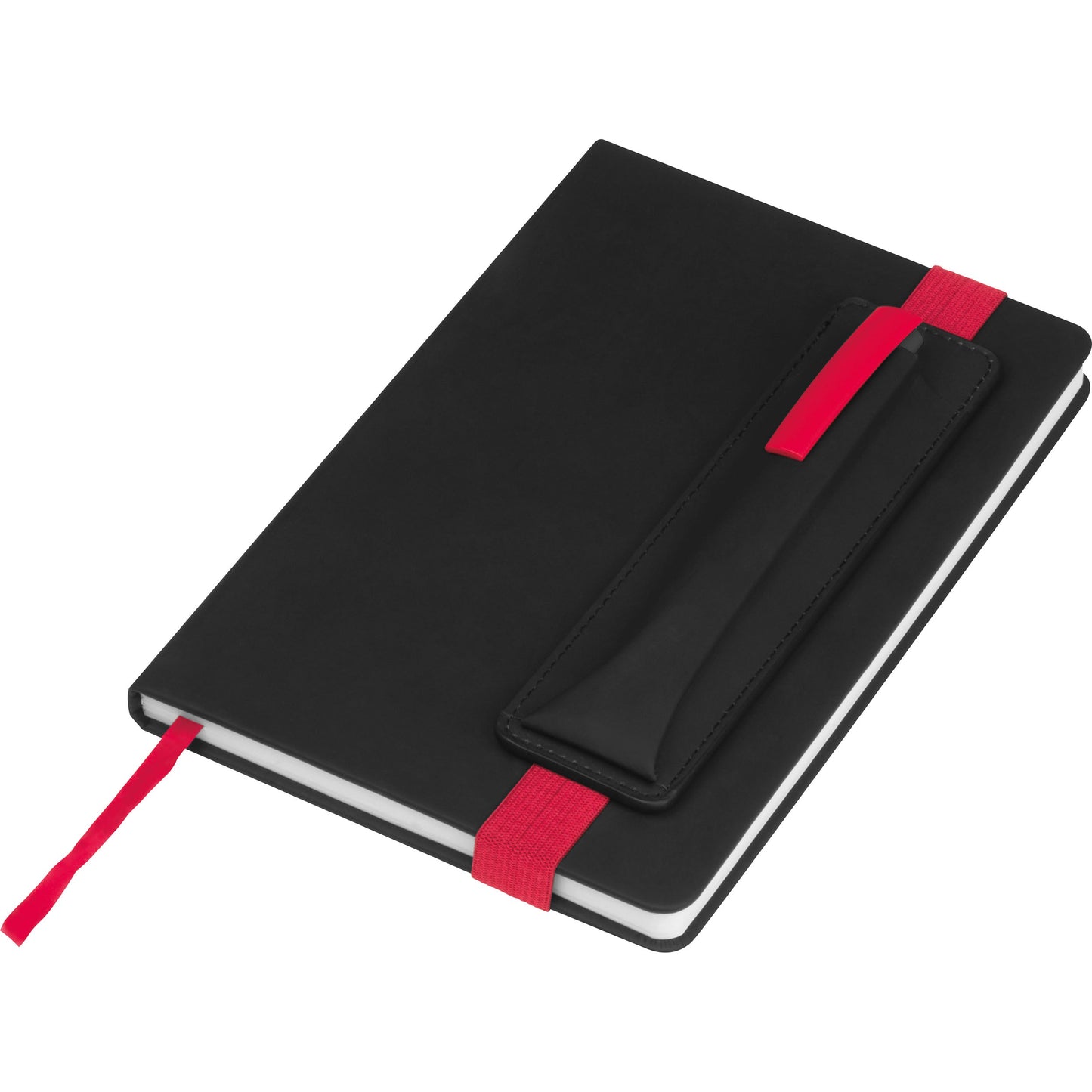 Notizbuch mit farbigen Applikationen CARSON