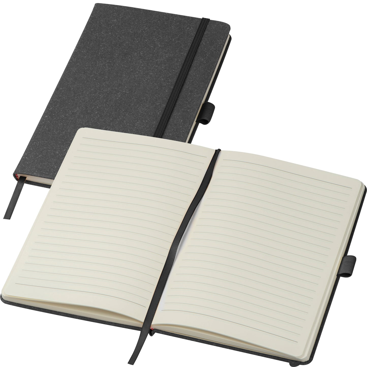 A5 Notizbuch mit recyceltem Ledereinband TRACY