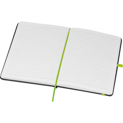 A5 Notizbuch mit farbiger Gravur SILKE