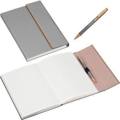 CrisMa Set aus Notizbuch und Kugelschreiber MAGGIE