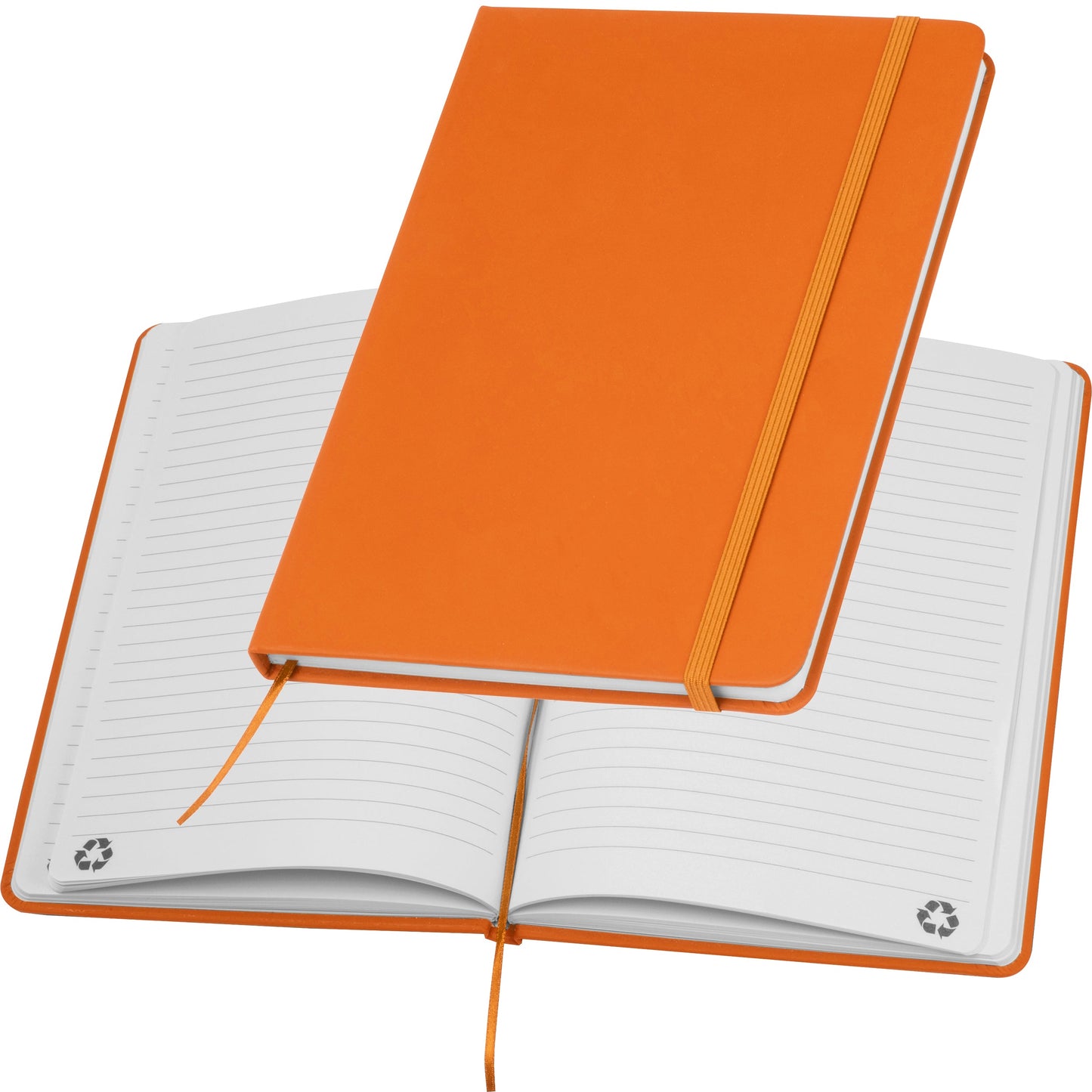 A5 Notizbuch aus recyceltem Papier DOMINIK