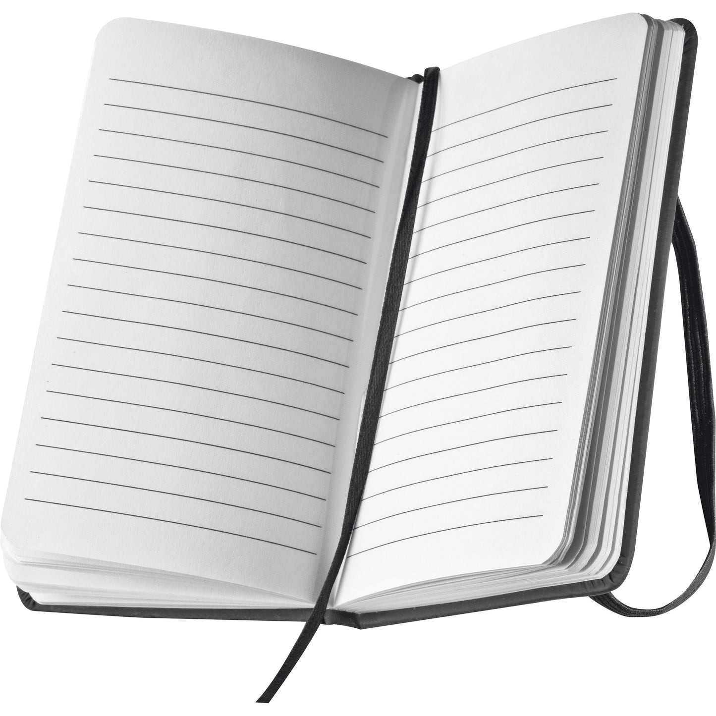 Notizbuch mit Lesebändchen und Gummibandverschluss ROMANA