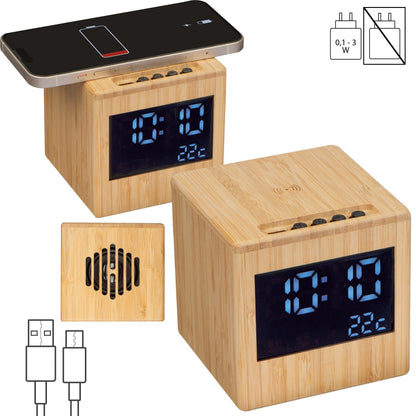 Bluetooth Lautsprecher mit Wireless Charger JUAN