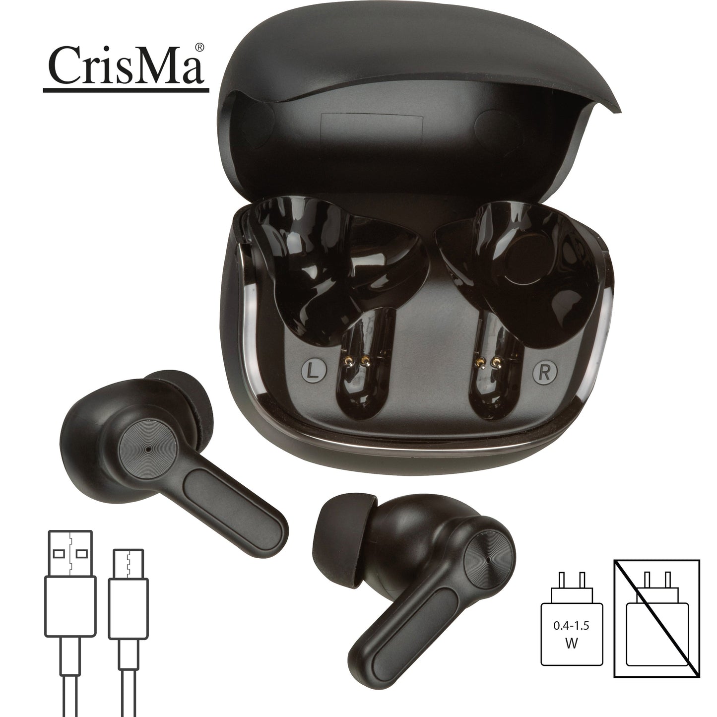 CrisMa Bluetooth Kopfhörer KRISTEN