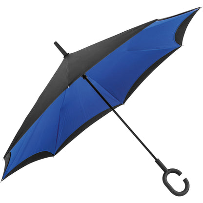 Umklappbarer Regenschirm aus 190T Pongee OLIVIA