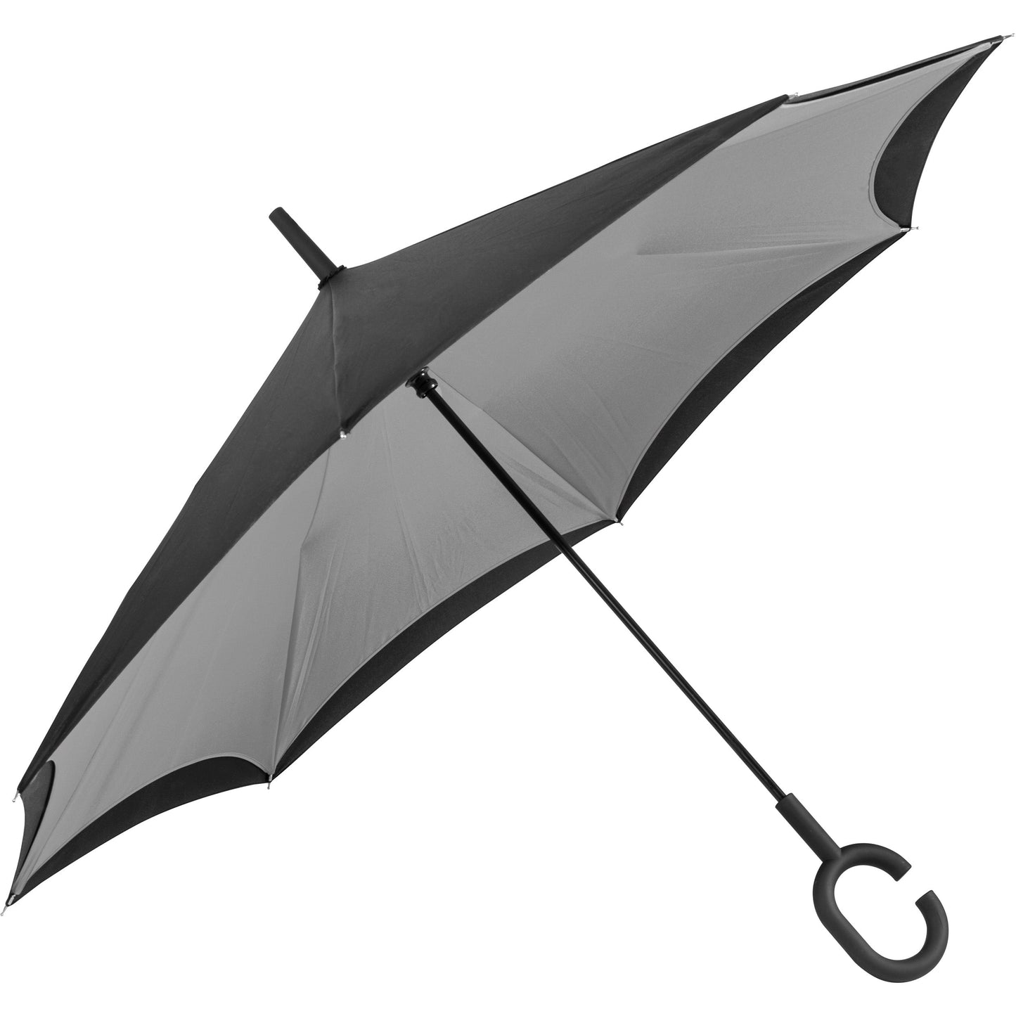 Umklappbarer Regenschirm aus 190T Pongee OLIVIA