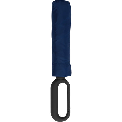 Taschenschirm aus Pongee mit Karabinergriff RENEE
