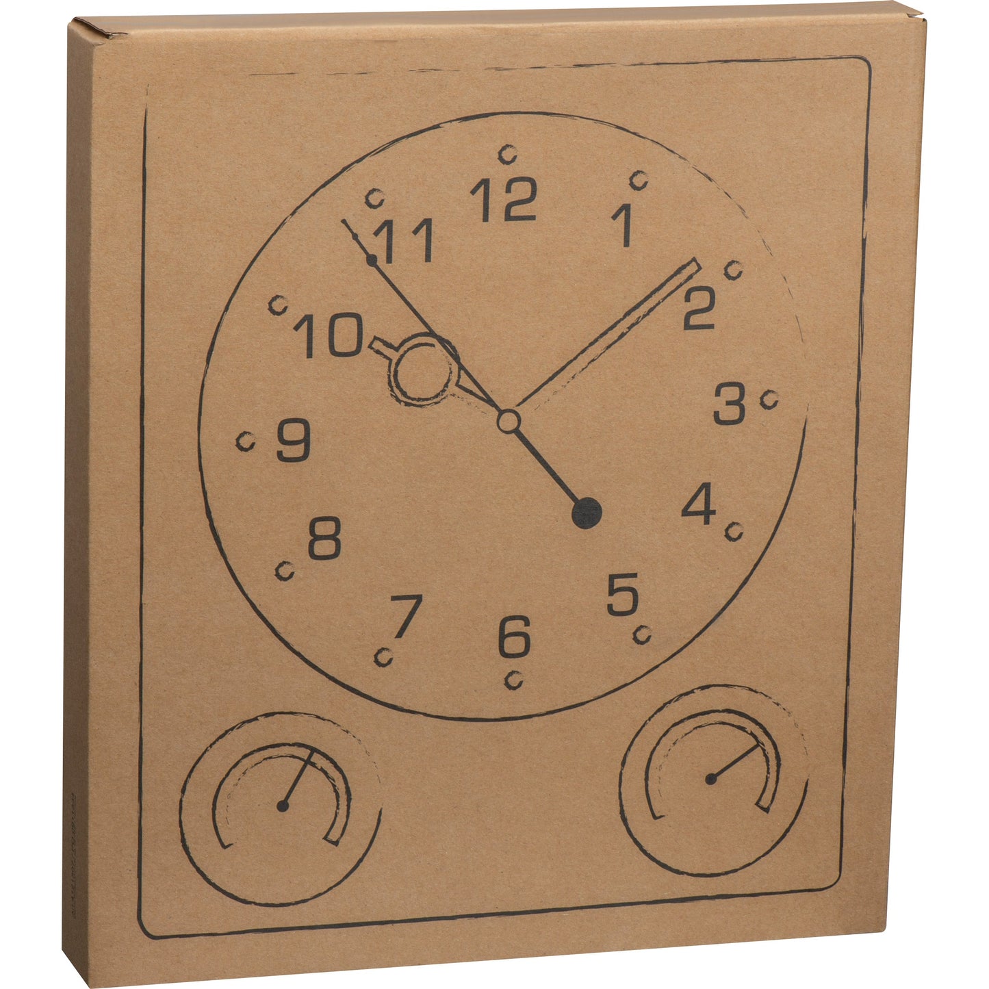 Wanduhr mit Hygrometer und Thermometer RAUL