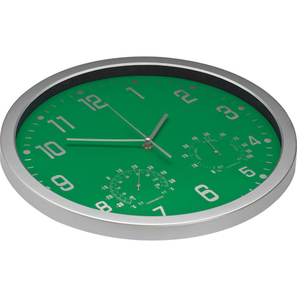 Wanduhr mit Hygro - und Thermometer MALCOLM