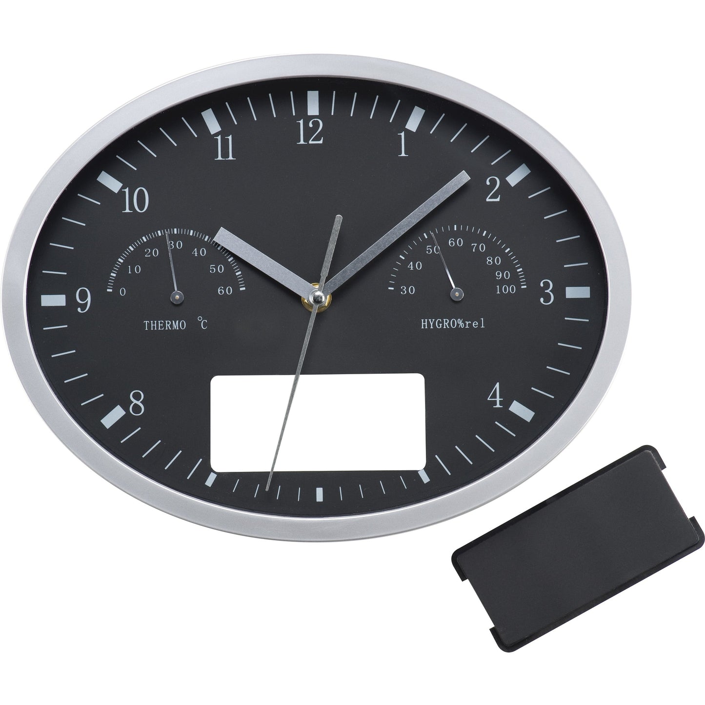 Wanduhr mit Hygro- und Thermometer HENRY