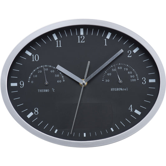 Wanduhr mit Hygro- und Thermometer HENRY