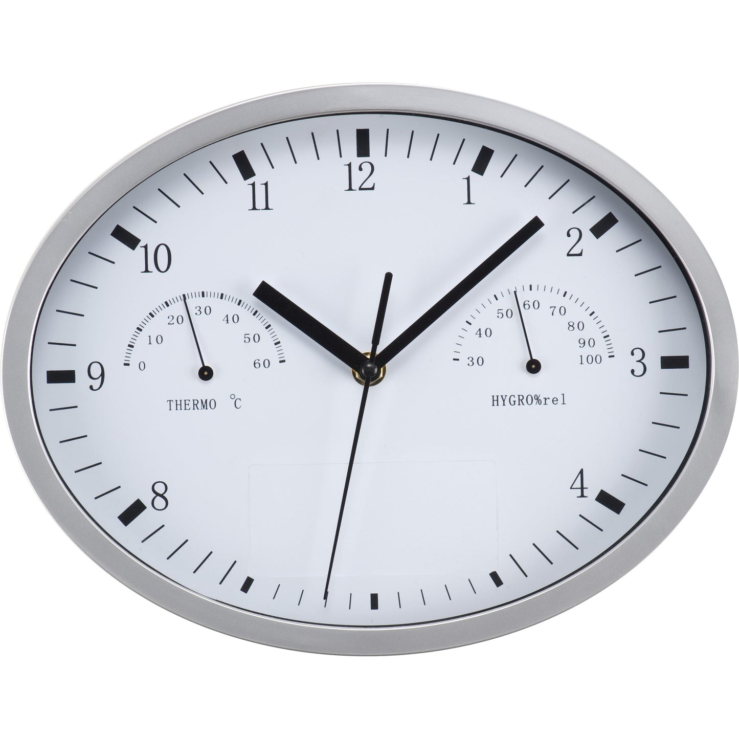 Wanduhr mit Hygro- und Thermometer HENRY