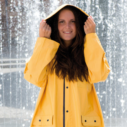 Zweifarbige Wende Regenjacke CORA