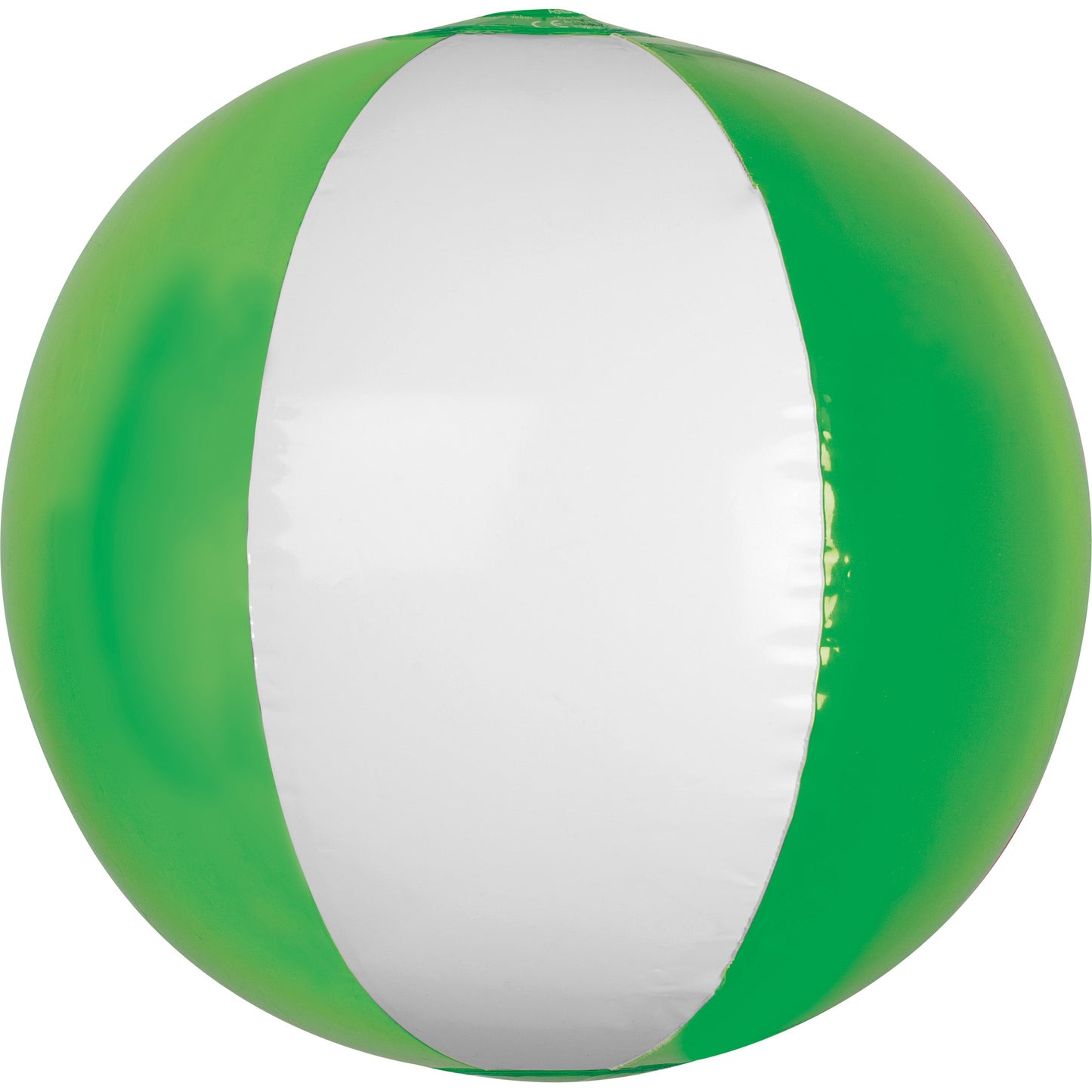 Strandball bicolour farbig/transparent MARGARETHE