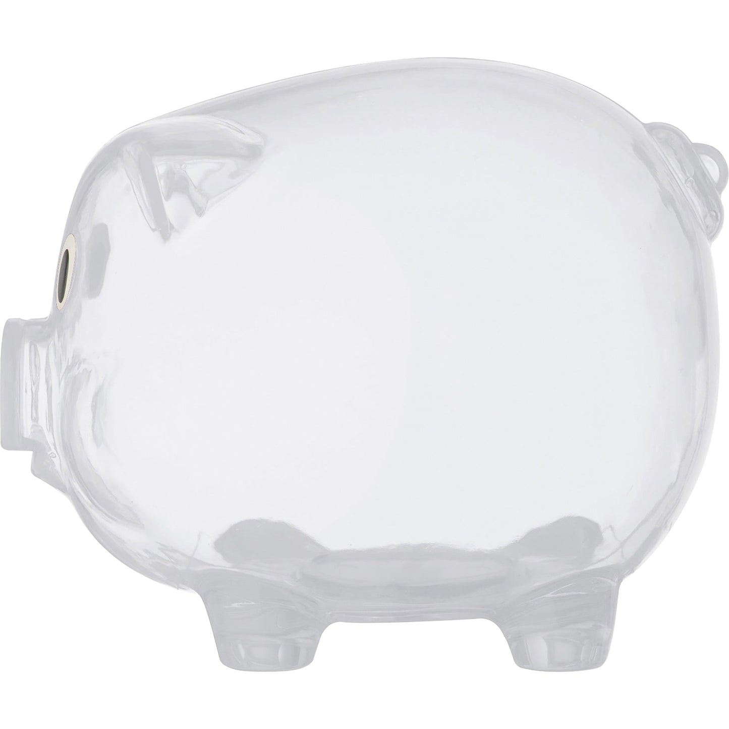 Transparentes Sparschwein TRUDY