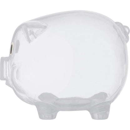 Transparentes Sparschwein TRUDY
