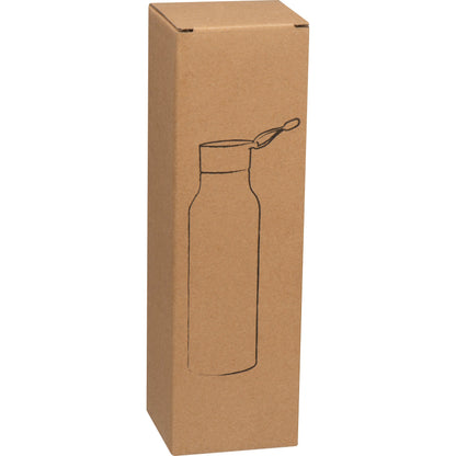 Trinkflasche aus Metall, 600ml