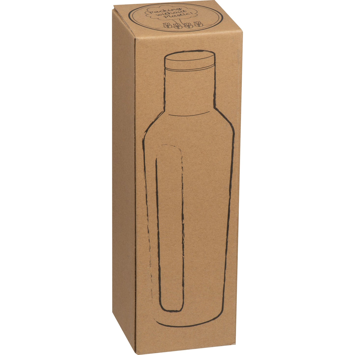 Vakuum Isolierflasche aus Edelstahl, 500ml NATALIE