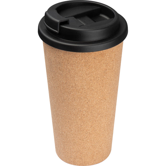 Trinkbecher mit Korkoberfläche, 400ml JEREMY