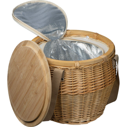 Mark Twain Picknickkorb aus Rattan SONIA
