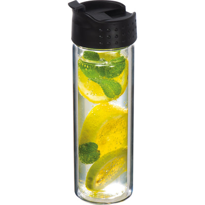 Borosilikat Glasflasche mit Teesieb, 400 ml LIVIO