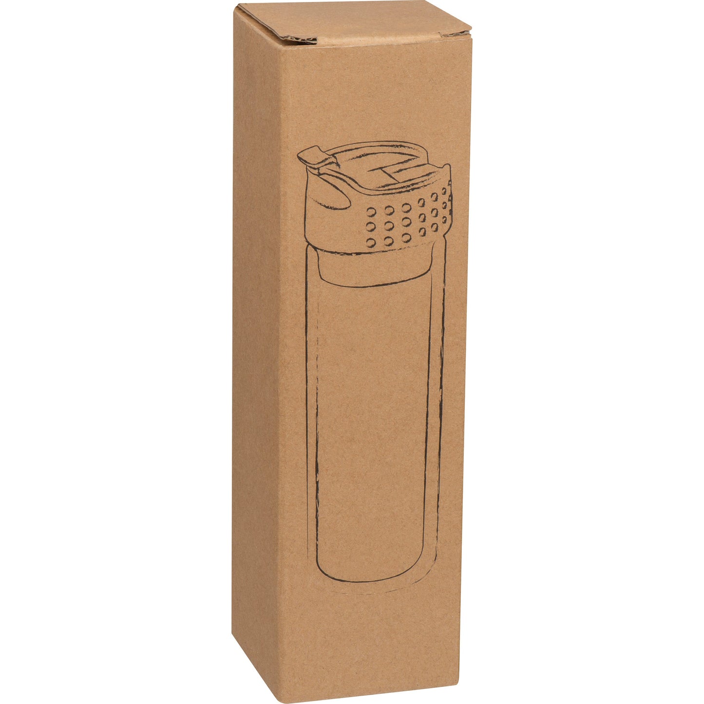 Borosilikat Glasflasche mit Teesieb, 400 ml LIVIO