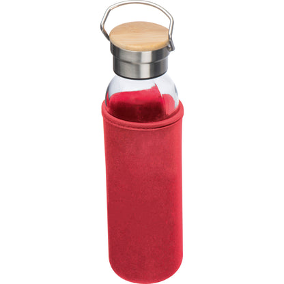 Glasflasche mit Neoprenüberzug, 600ml RAMONA
