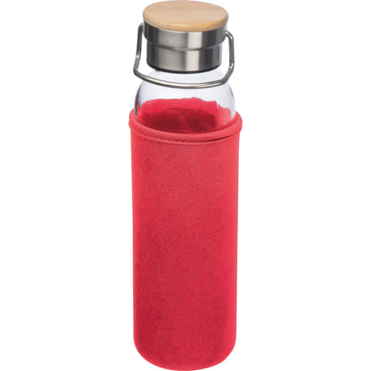 Glasflasche mit Neoprenüberzug, 600ml RAMONA