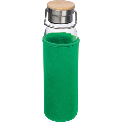 Glasflasche mit Neoprenüberzug, 600ml RAMONA