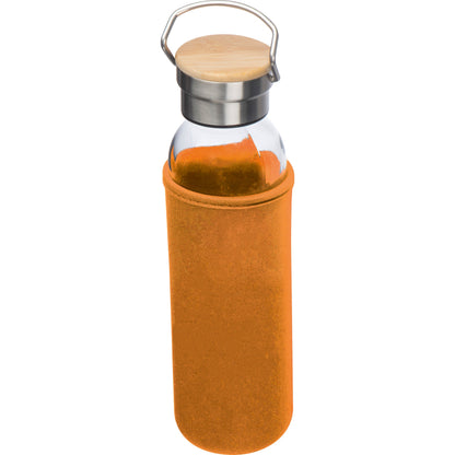 Glasflasche mit Neoprenüberzug, 600ml RAMONA